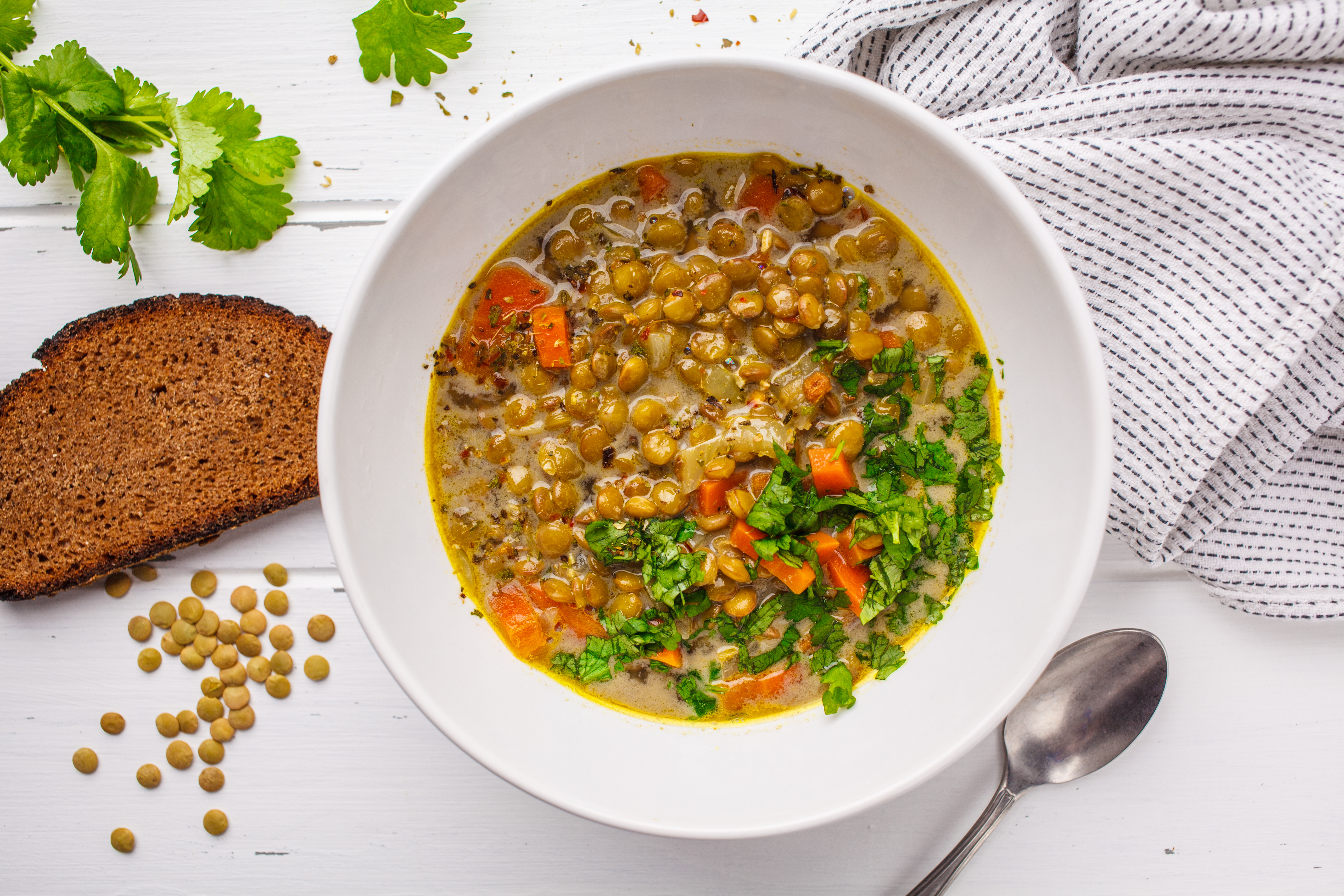 Lentil soup