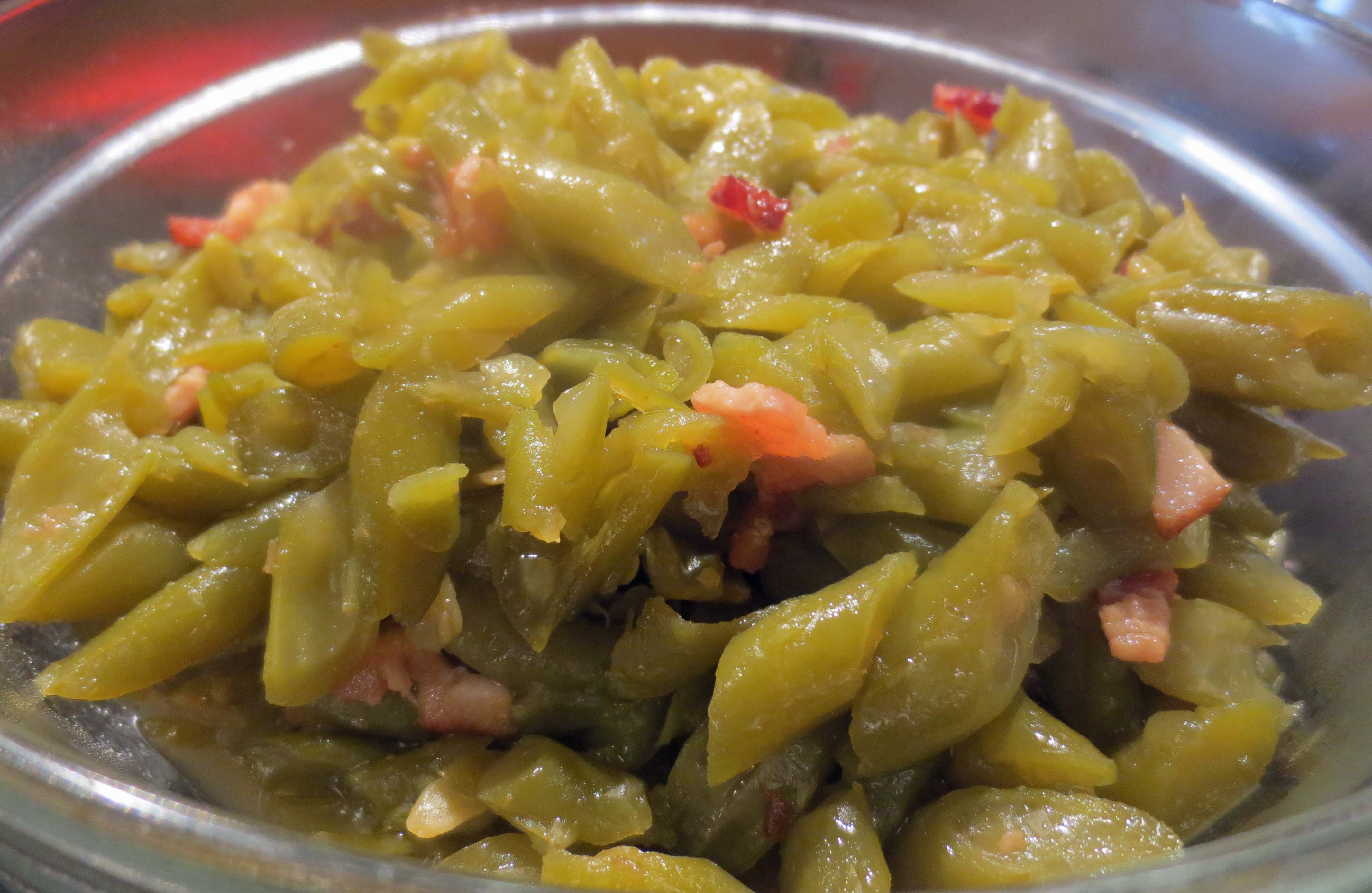 Easy Southern green beans